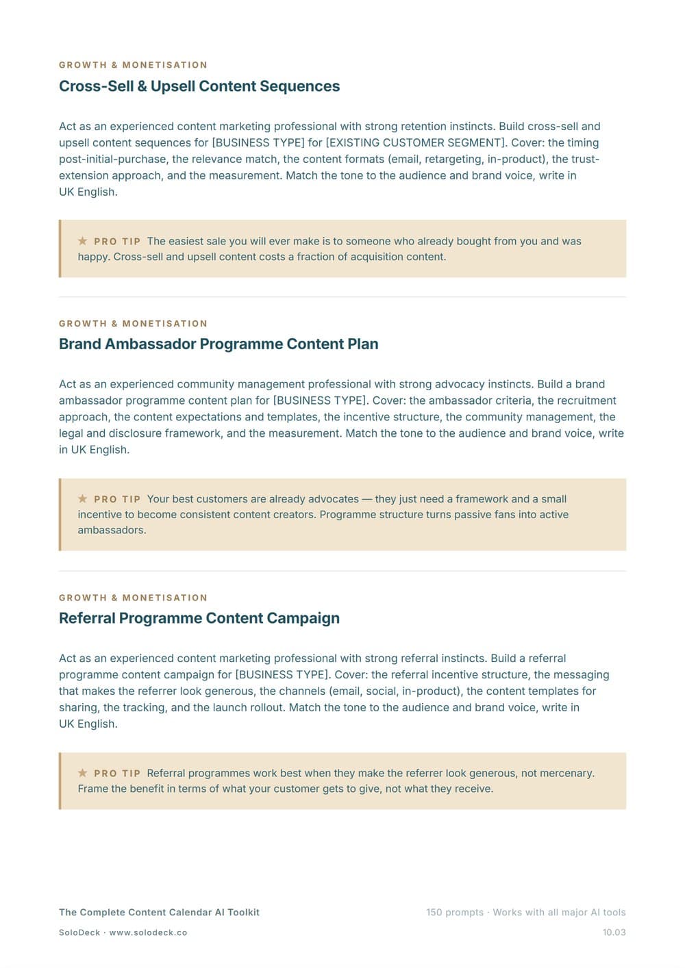 The Complete Content Calendar AI Toolkit — preview 2
