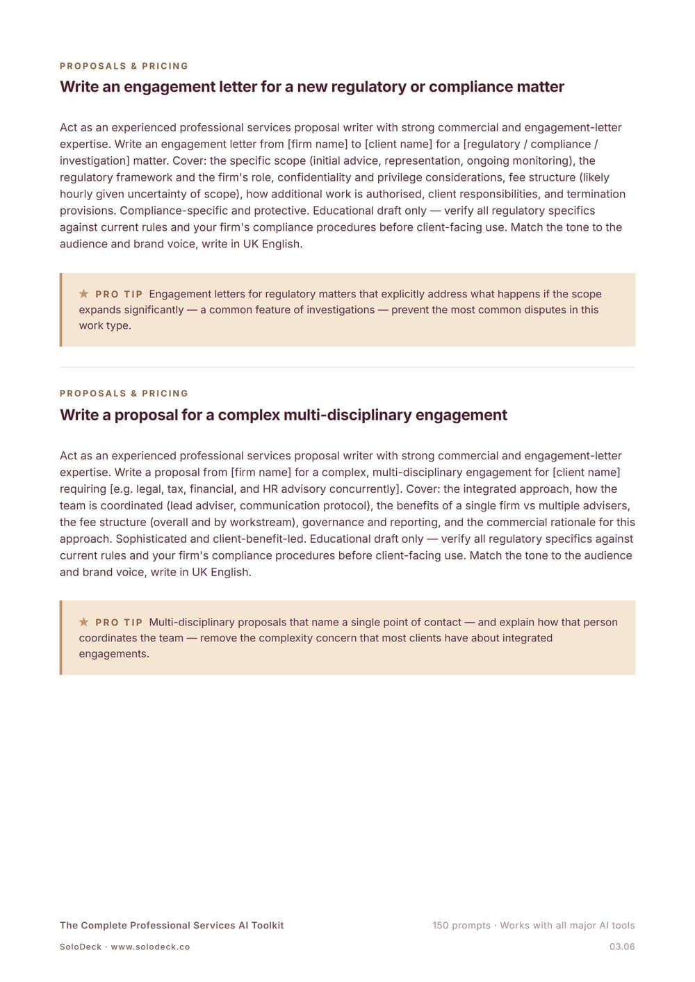 The Complete Professional Services AI Toolkit — preview 1