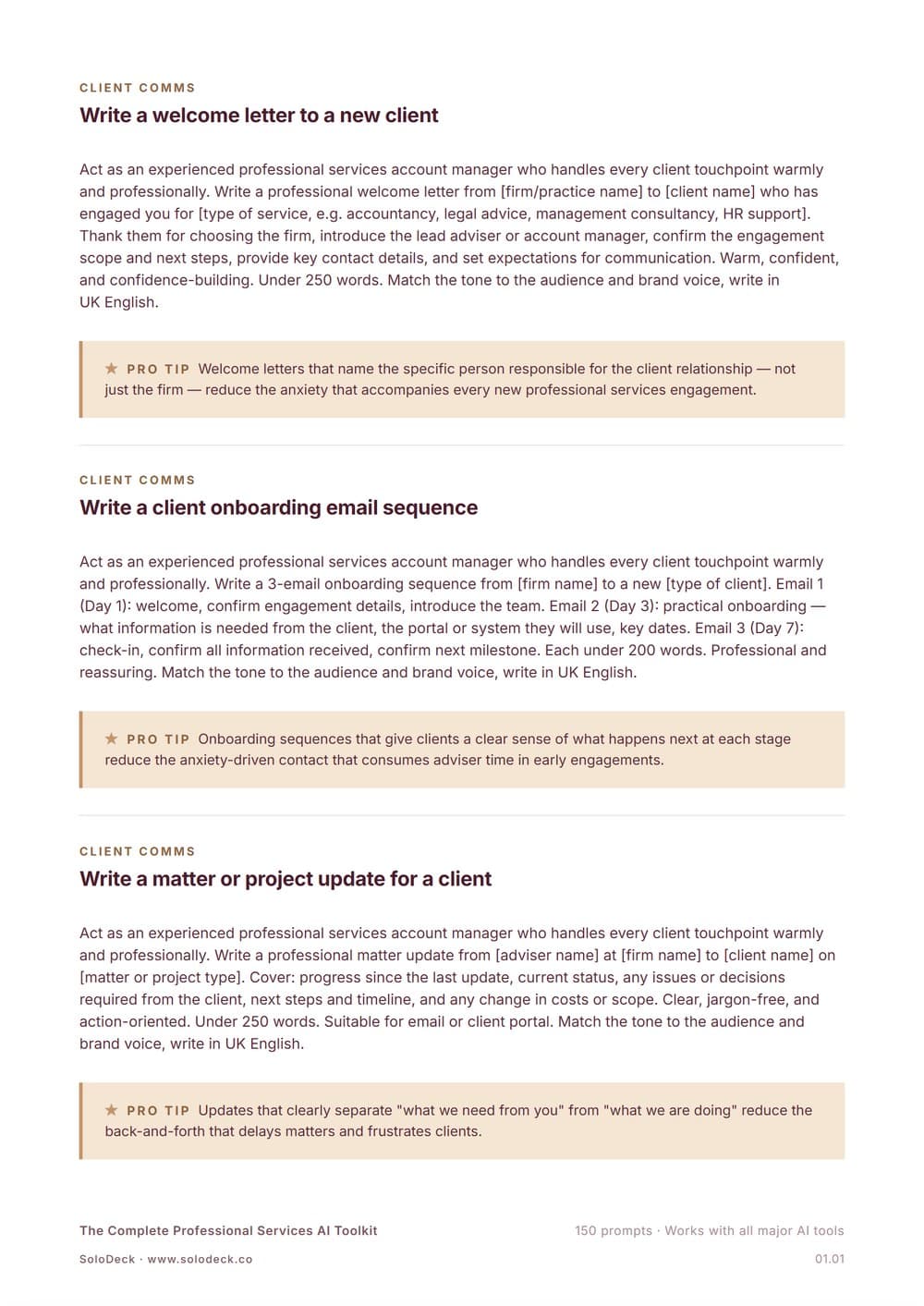 The Complete Professional Services AI Toolkit — preview 2