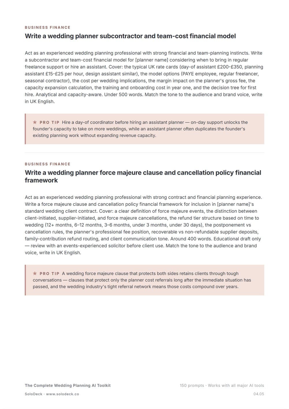 The Complete Wedding Planning AI Toolkit — preview 1
