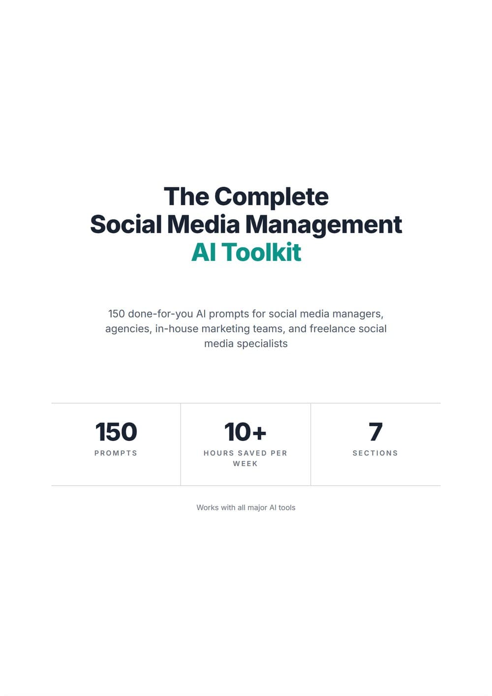 The Complete Social Media Management AI Toolkit