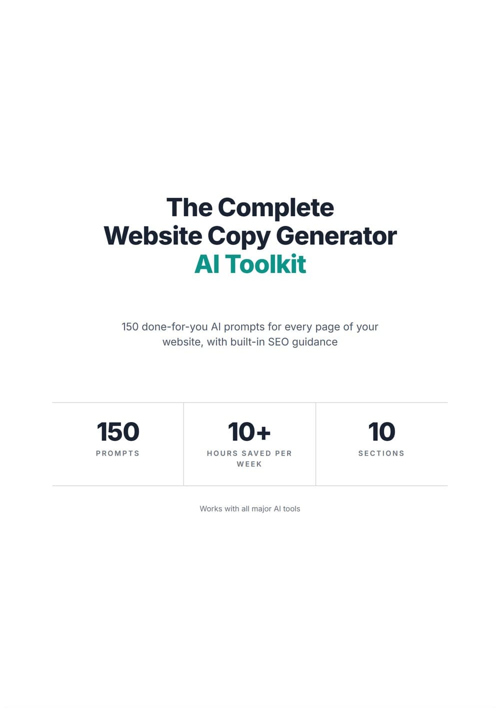 The Complete AI Website Generator Toolkit